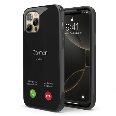 Personalized Funny Chaos Calling iPhone Case